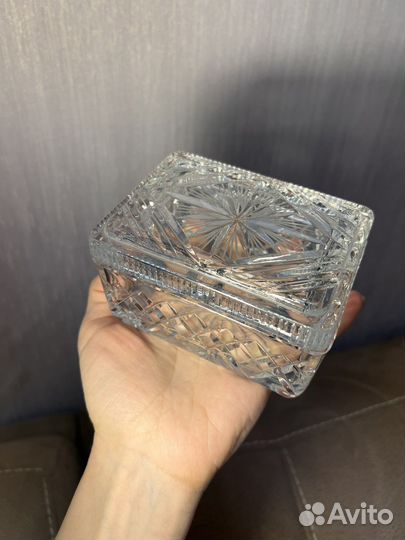 Хрустальная шкатулка СССР