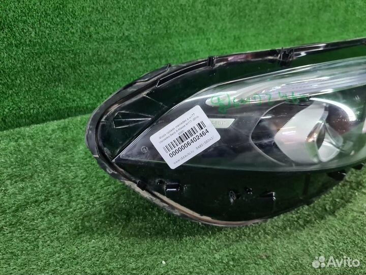 Битая Фара правая Mercedes A W177 (2018-2022) LED