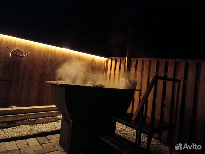 Баня. Банный чан. Сауна. Купель