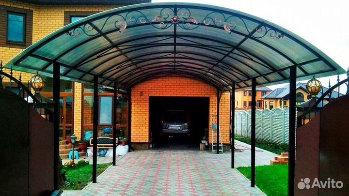 Изготовление навесов