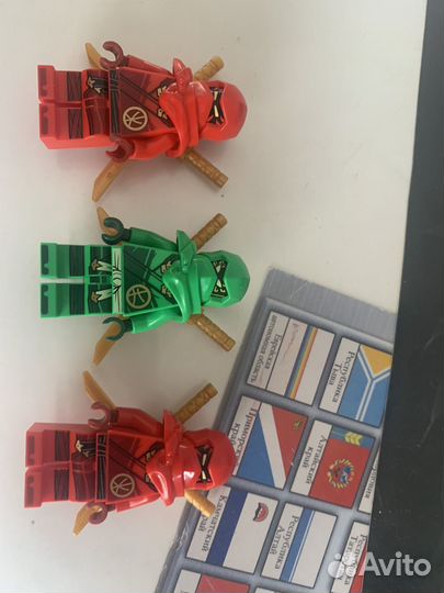 Lego ninjago минифигурки 17 сезон