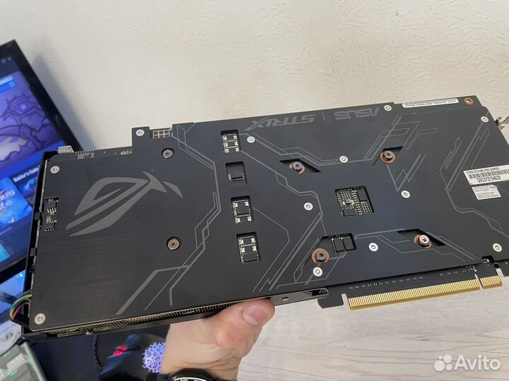 Видеокарта gtx 1060 6gb asus strix