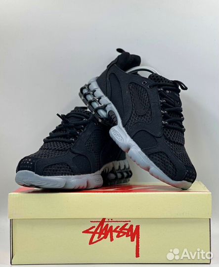 Новые Кроссовки Nike x Stussy Air Zoom Spiridon Ca