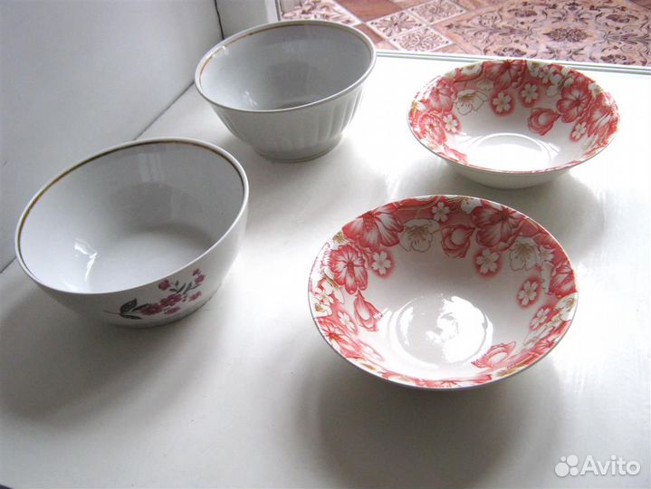 Салатники Пиалы Блюда большие СССР