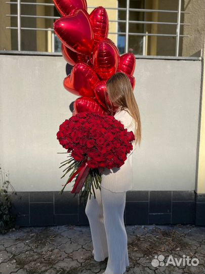 101 Роза 70 см