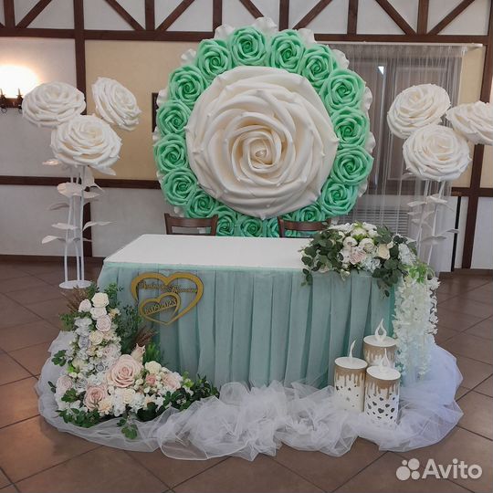 Фотозона на свадьбу Ковров