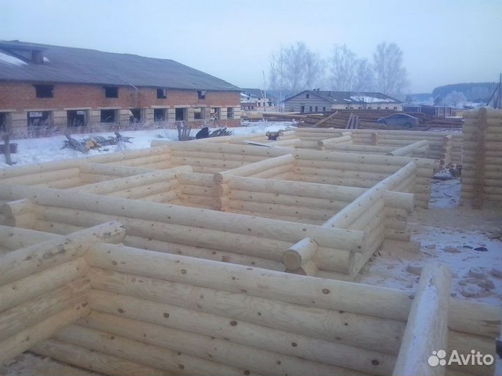 Срубы домов и бань 6 на 3 3 на 3