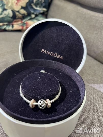 Pandora браслет с шармами