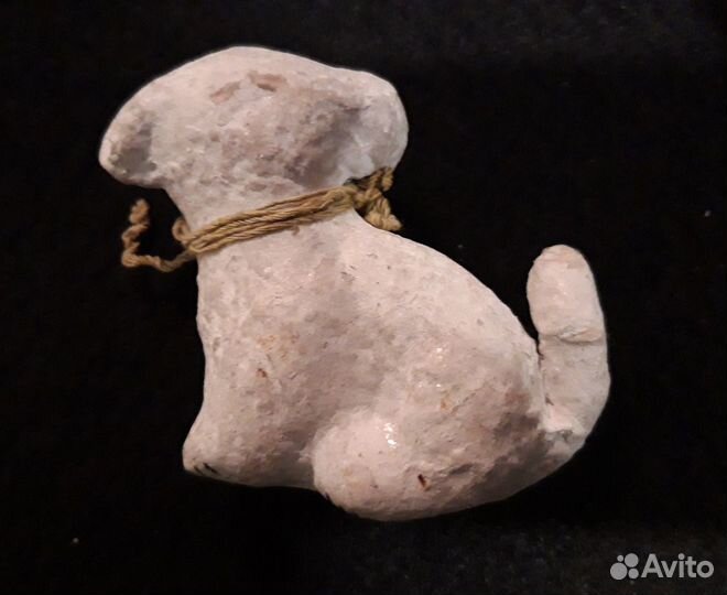 Елочная игрушка. СССР. Собачка. Собака