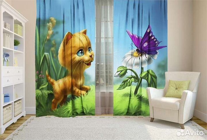 Фотошторы блэкаут