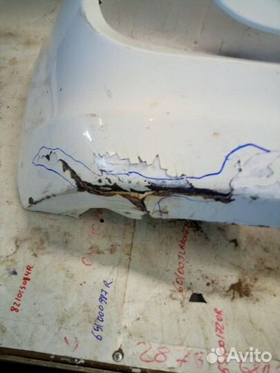 Бампер передний Hyundai Solaris 1 G4FC 2010-2017