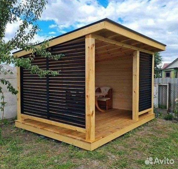 Беседка из дерева