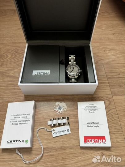 Часы женские Certina DS first оригинал