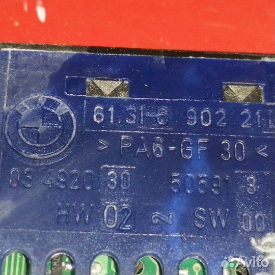 Кнопка обогрева сидений Land Rover Range Rover AJ