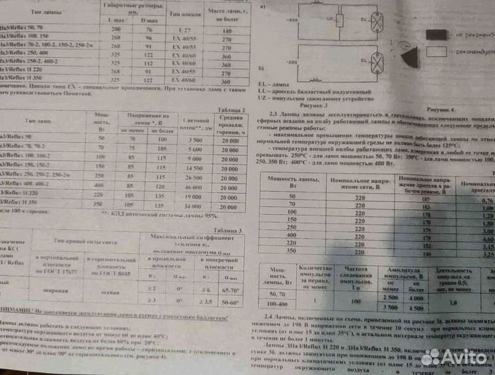 Лампа дназ 400 вт
