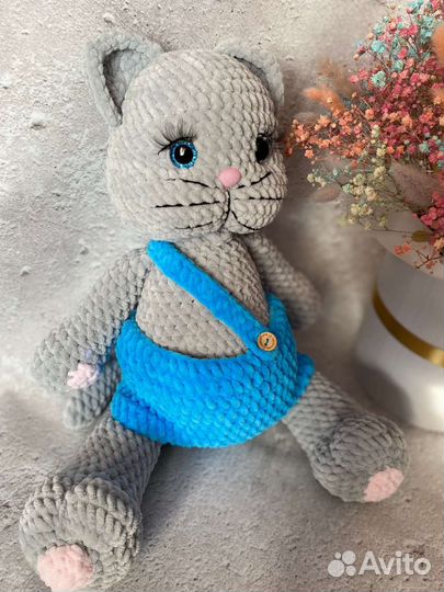 Мягкая игрушка котик