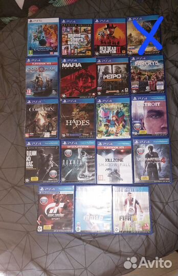 Диски PS4 Игры
