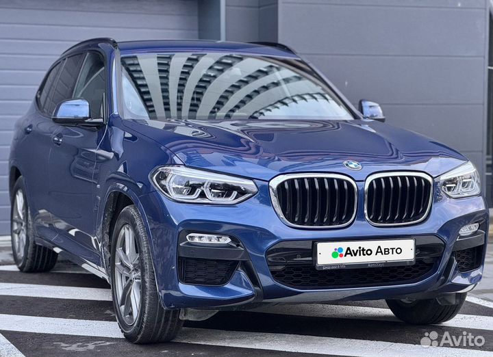 BMW X3 2.0 AT, 2019, 65 100 км