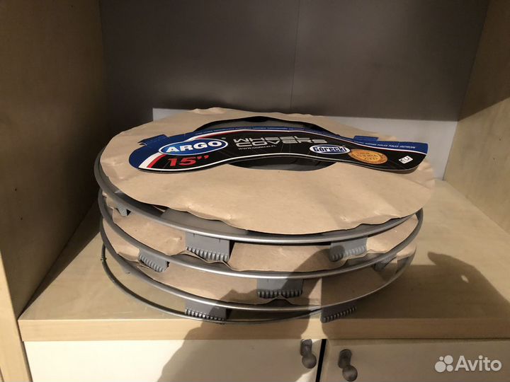 Колпаки r15 argo gorecki 3 шт новые