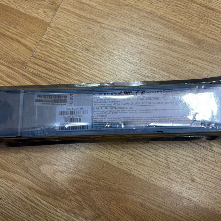 [PWS-503P-1R] Блок Питания Supermicro 500w Pws-503p-1r