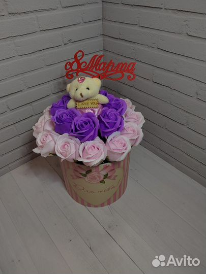 Мыльные букеты