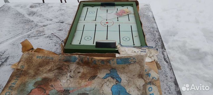 Настольная игра хоккей СССР
