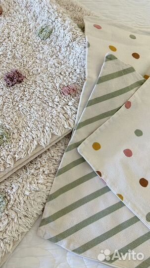 Ковер и 3 наволочки H&M в детскую