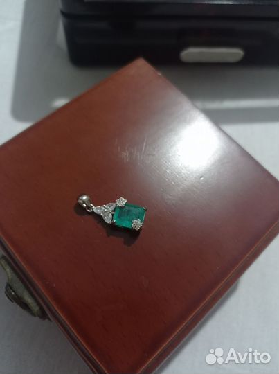 Кулон серебро