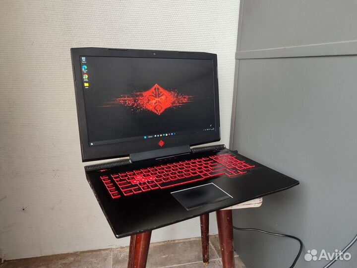 Мощный HP Omen Core i7/DDR4-16Gb/GTX/SSD/HDD/17.3