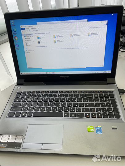 Ноутбук lenovo M5400, с дискретной видеокартой
