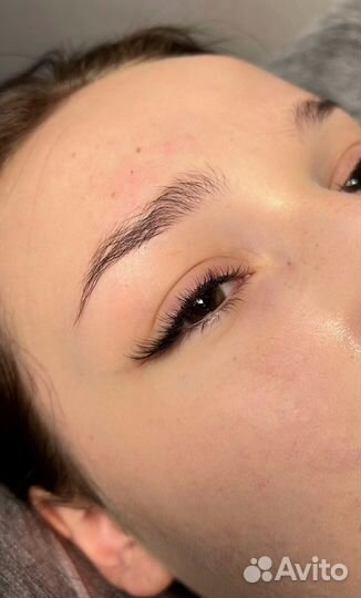 Наращивание ресниц модель