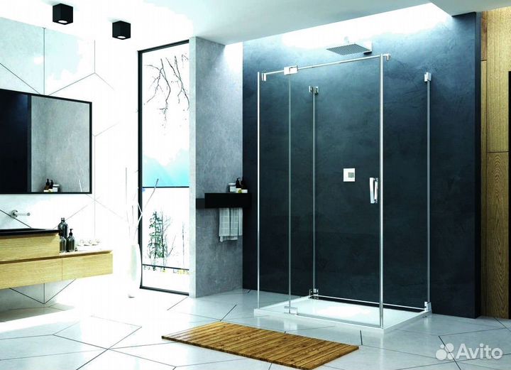 Душевая кабина из стекла