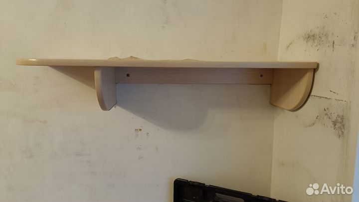 Полка настенная деревянная
