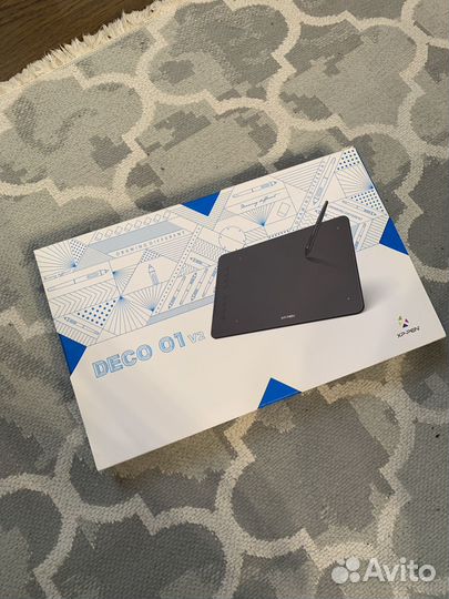 Графический планшет xp pen deco 01 v2