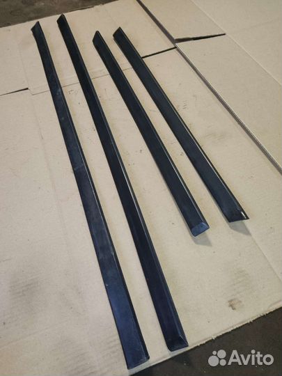 Молдинги дверей без хрома bmw e39