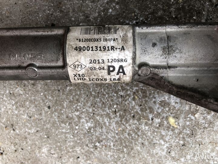 Рулевая рейка Renault Clio 4 2012+