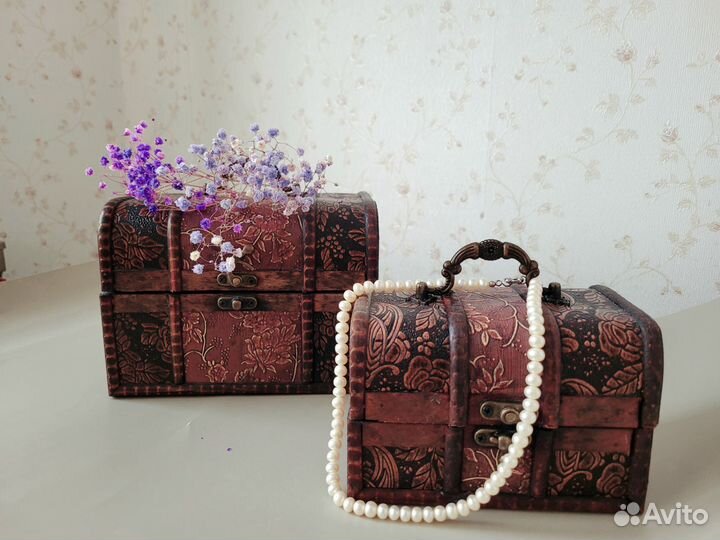 Шкатулка для украшений сундук