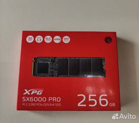 M2 SSD adata XPG SX6000 PRO 256 GB