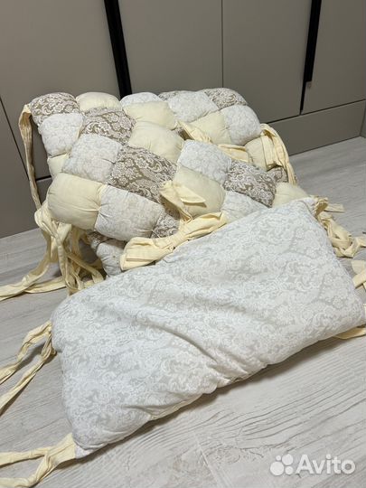 Бортики в детскую кроватку