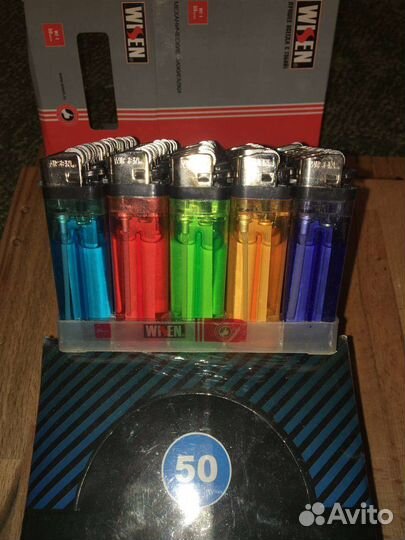 Зажигалки механические кремниевые