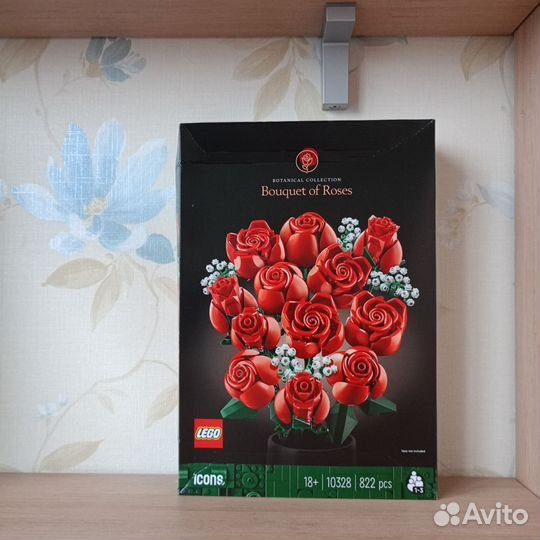 Lego icons букет роз 10328