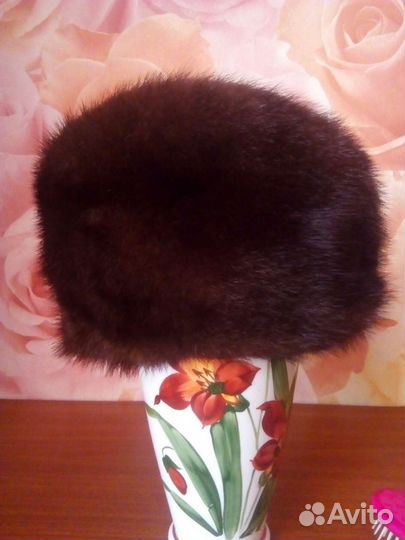 Шапка норковая