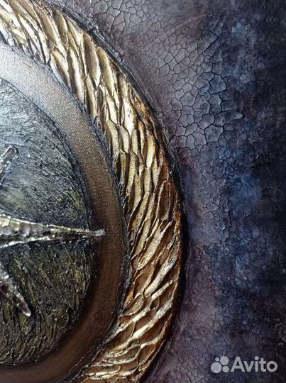 Картина фактурная на холсте