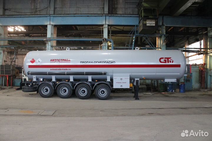 Полуприцеп газовоз GT7 ППЦТ-45, 2023