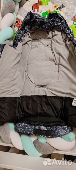 Зимний конверт в коляску