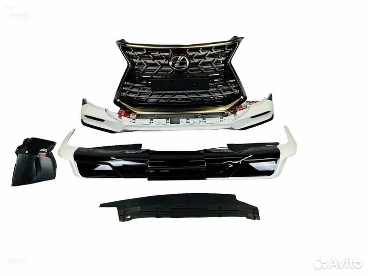 Обвес Lexus LX570 LX450d Стиль Heritage Tommy V082