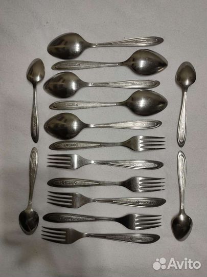 Набор вилок и ложек СССР