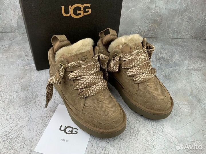 Ugg lowmel с мехом Hickory