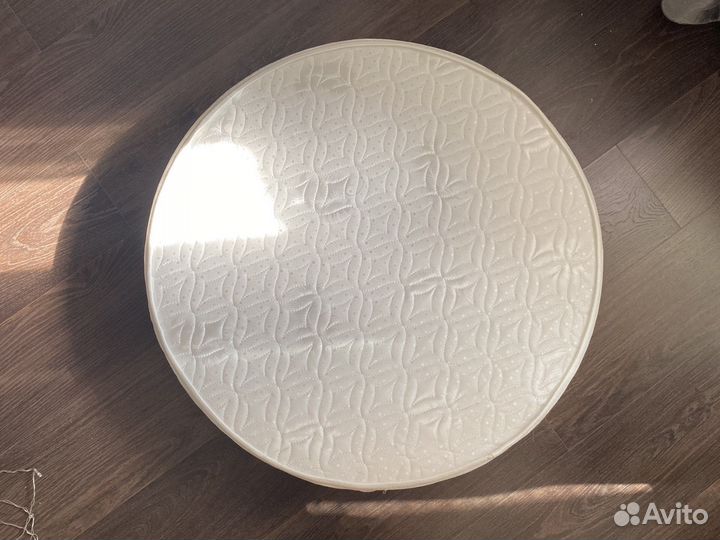 Матрас в круглую кроватку 75х75