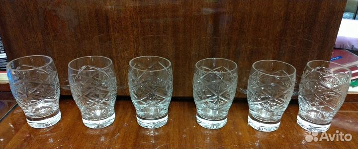 Хрусталь вазы бокалы рюмки